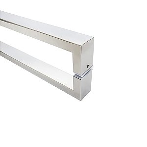 Puxador Square Aço Inox 40 cm
