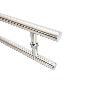 Puxador Tuber Aço Inox 75 cm