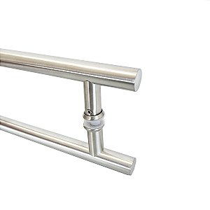 Puxador Tubular Economy Aço Inox 30 cm