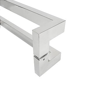 Puxador Solution Aço Inox 40 cm