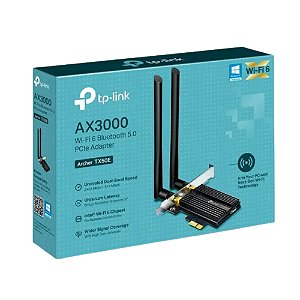 AX3000 Placa de Rede Wi-Fi 6 - Bluetooth 5.2