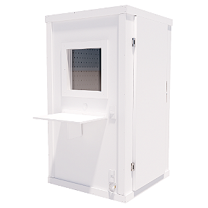 Cabine acústica com lã de rocha Royal Symphony 1,30 X 1,30 X 2,00 (L x C x A)