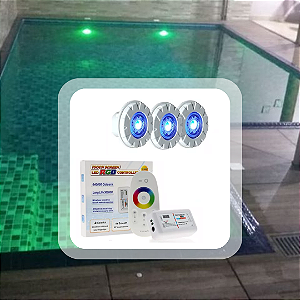 Kit 3 Leds Rgb com Controle