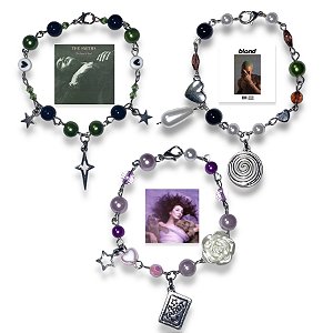 Pulseira inspirada em álbuns Alternativos