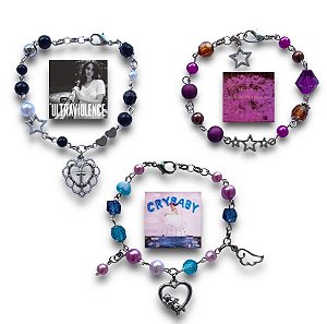 Pulseira inspirado em álbum Lana Melanie
