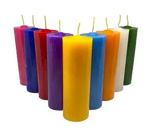 VELAS 07 DIAS  - (COLORIDAS & BICOLOR)