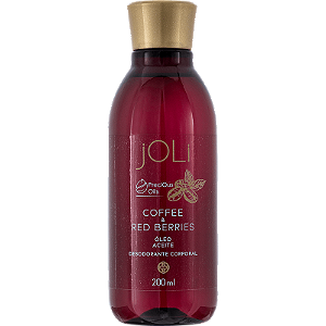Óleo Desodorante Corporal Joli Café e Frutas Vermelhas 200ml