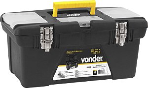 Caixa para ferramentas plástica 47,0 cm x 24,0 cm x 21,9 cm CPV 190 VONDER