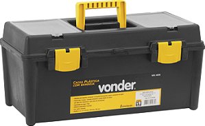 Caixa para ferramentas plástica com 1 bandeja 51,0 cm x 24,0 cm x 23,3 cm VDC 4035 VONDER
