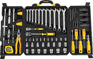 Jogo de ferramentas com 128 peças embalagem fechada VONDER