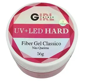 Gel Construtor Fiber Clássico Girl Fatale 15ml - Clear