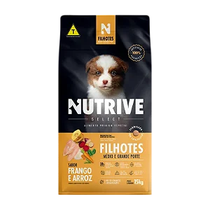 Nutrive Filhotes Raças Média e Grande 15kg