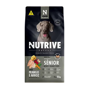 Nutrive Cães Senior Porte Médio e Grande 15kg