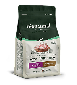 BIONATURAL CAES JUNIOR RAÇAS PEQUENAS 10,1KG