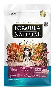 Fórmula Natural Life Cães Adulto Porte Médio e Grande 15kg