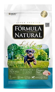 FORMULA NATURAL FILHOTES RAÇAS GRANDES 15KG