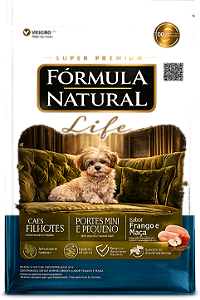 Fórmula Natural Life Cães Filhotes Mini e Pequeno 1kg
