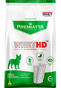 PREMIATTA WHEY HD ADULTO RAÇAS PEQUENA 6KG