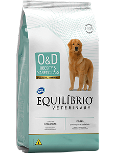 EQUILIBRIO VETERINARY OBESITY E DIABETIC CAES 2KG