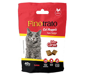 SNACKS CAT NUGGETS CARNE FINOTRATO 40G
