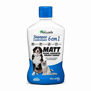 SHAMPOO E CONDICIONADOR MATT 6 EM 1 500ML