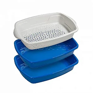 BANDEJA PARA GATOS FURBA AZUL