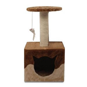 ARRANHADOR PARIS TOCA + TORRE - 31x31x55 cm