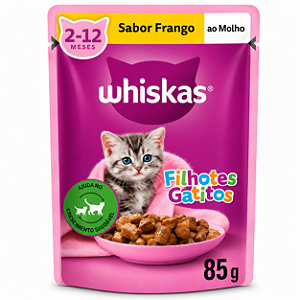 Whiskas Sache Filhote Frango 85g