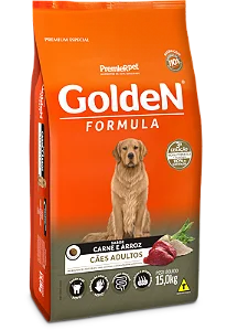 GOLDEN FORMULA CAES ADULTO CARNE E ARROZ 15KG