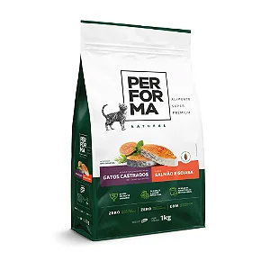 PERFORMA NATURAL GATOS SALMÃO 1KG
