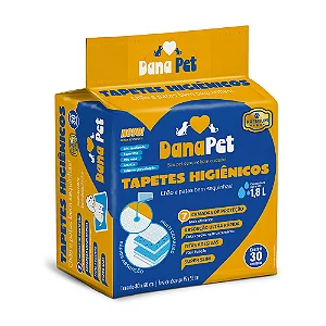 TAPETE HIGIENICO DANA PET 80X60 30 UND