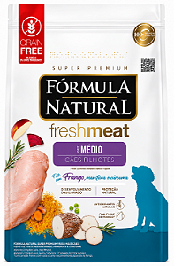 Formula Natural Fresh Meat Filhote Medio 2,5kg
