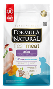 FORMULA NATURAL FRESH MEAT FILHOTE MEDIO 12KG