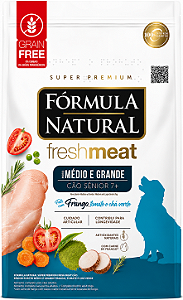 Fórmula Natural Fresh Meat Cães Senior Porte Grande 12kg
