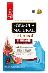 Fórmula Natural Fresh Meat Cães Sensitive Cordeiro Porte Médio e Grande 12kg