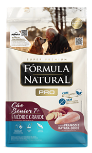 FORMULA NATURAL PRO CAES SENIOR MEDIO E GRANDE 15KG