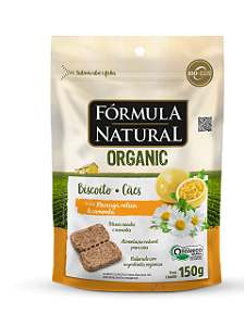 FORMULA NATURAL BISCOITO ORGANICO MARACUJA 150G