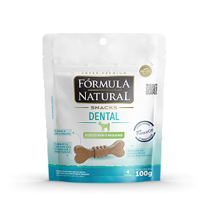 FORMULA NATURAL SNACKS DENTAL PORTE PEQUENO 100G