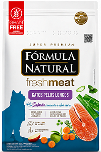 Fórmula Natural Fresh Meat Gato Pelos Longos 1kg