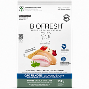 Biofresh Cães Filhotes Grandes e Gigante 15kg