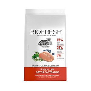 Biofresh gato castrado salmão 1,5kg