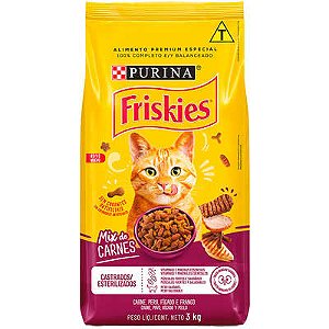 FRISKIES MIX CARNE CASTRADO 3KG