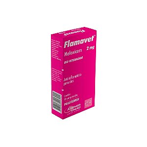FLAMAVET CAES 2,0 MG 10 COMPRIMIDOS