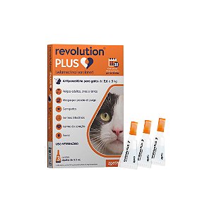 REVOLUTION PLUS - CX. 3 X 0,50 ML