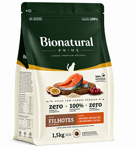 Bionatural Gato Filhotes Salmão 1,5kg