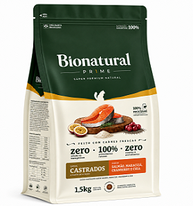 Bionatural Gato Castrado Salmão 7,5kg