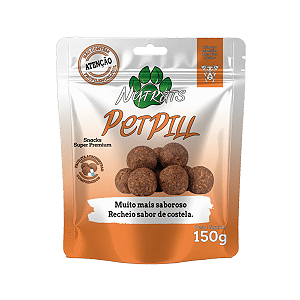 Nutrats Sticks Recheados PetPill 150g