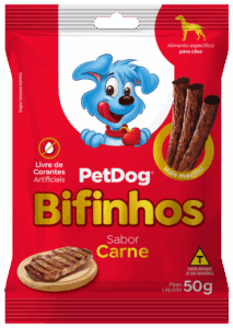 Petdog Bifinho Carne 50g