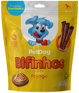 Petdog Bifinho Frango 400g