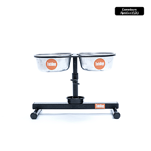 Comedouro duplo c/ Regulagem Anti Formiga 3l